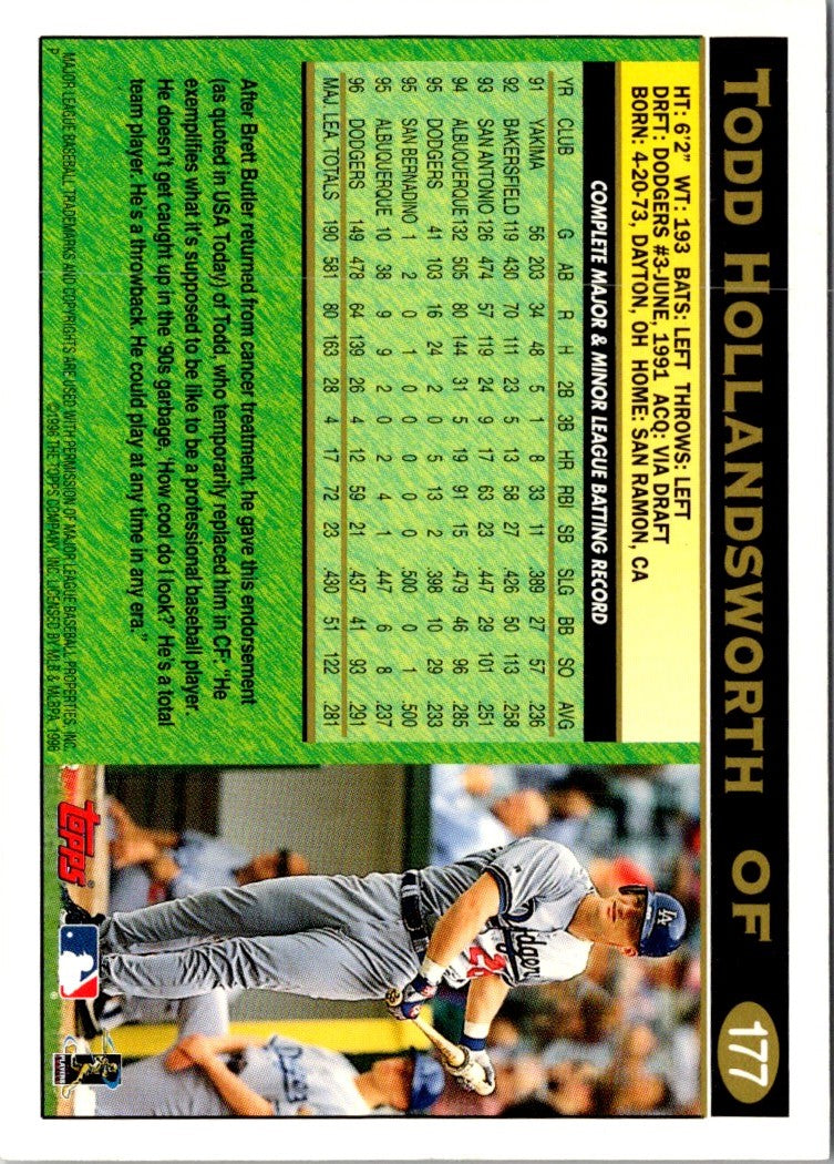 1997 Topps Todd Hollandsworth