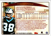 1998 Topps Tyrone Poole #238