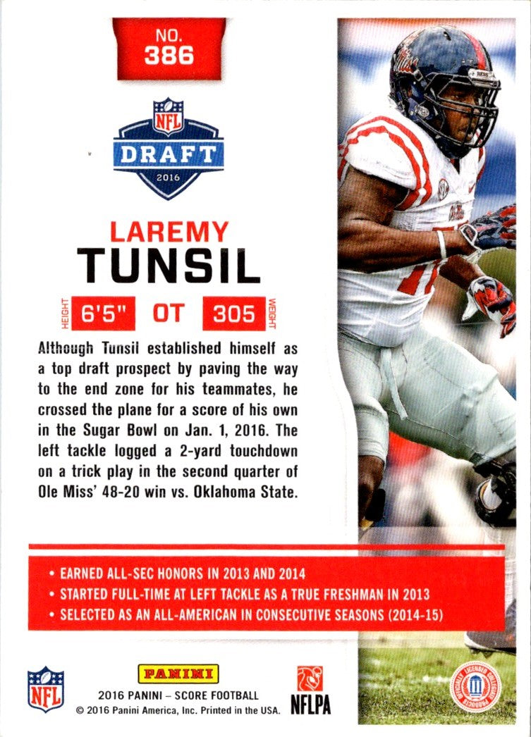 2016 Score Laremy Tunsil