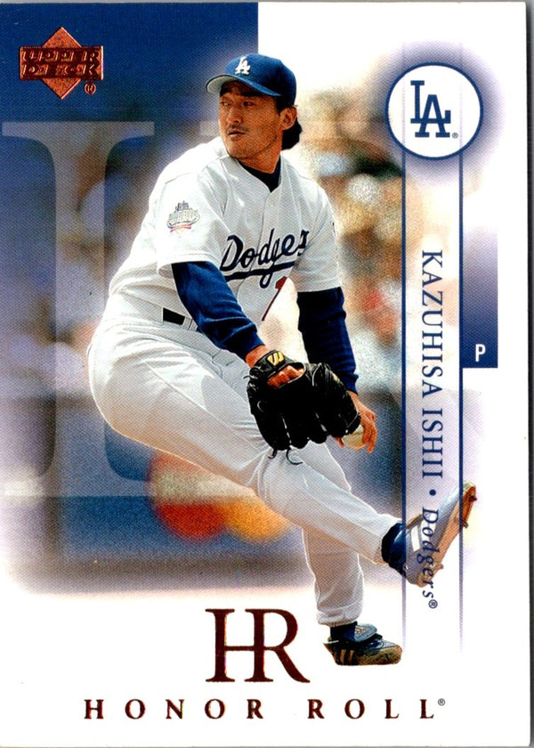 2003 Upper Deck Honor Roll Kazuhisa Ishii #121