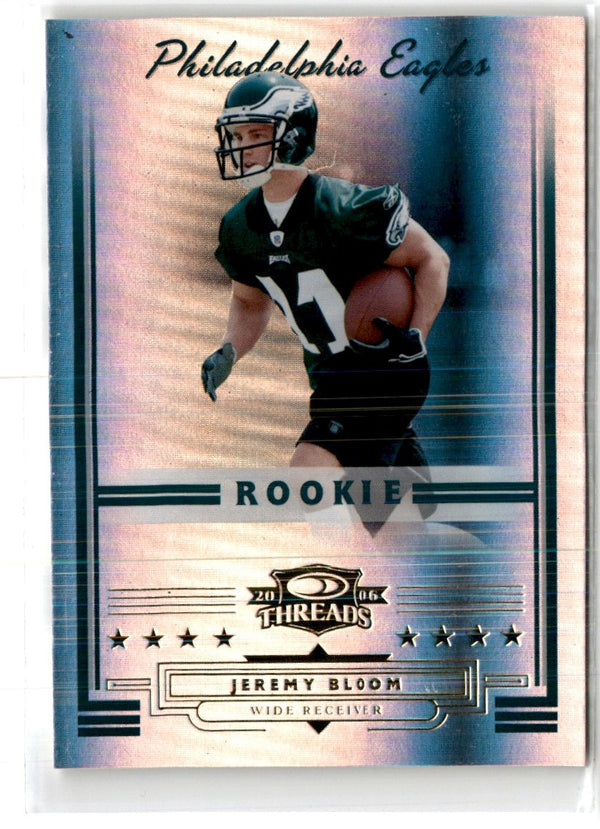 2006 Donruss Threads Jeremy Bloom #176 Rookie 961/999