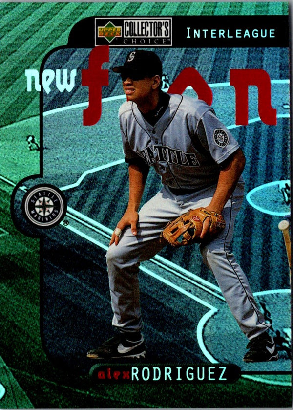 1997 Collector's Choice New Frontier Alex Rodriguez #NF1