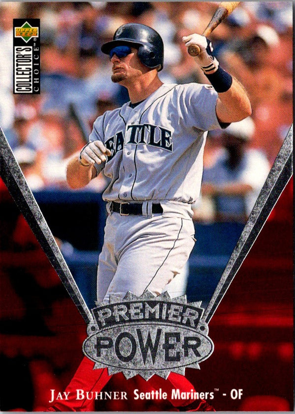 1997 Collector's Choice Premier Power Jay Buhner #PP7