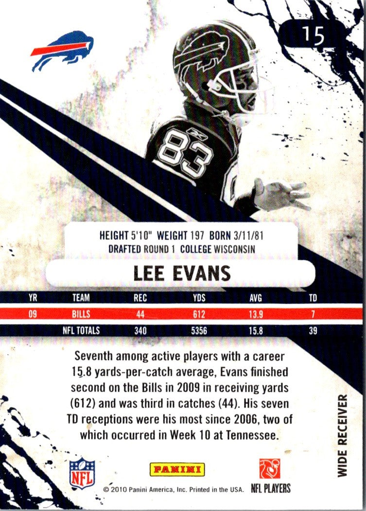 2010 Panini Lee Evans