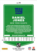 2021 Donruss Press Proof Blue Daniel Jones