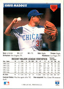 1993 Donruss Greg Maddux