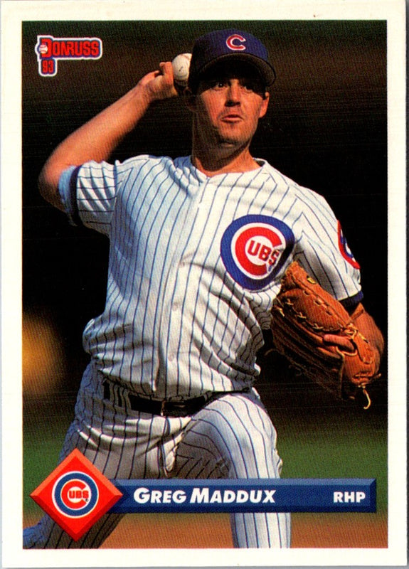 1993 Donruss Greg Maddux #608