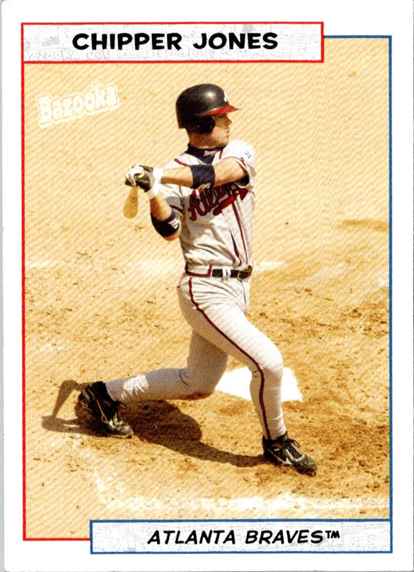 2005 Bazooka Minis Chipper Jones #95