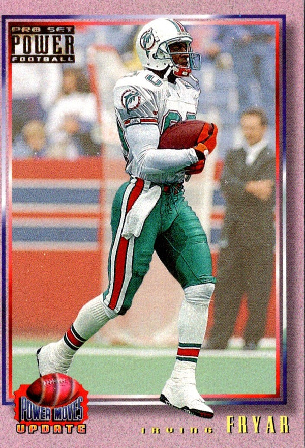 1993 Pro Set Power Update Prospects Irving Fryar #PMUD16