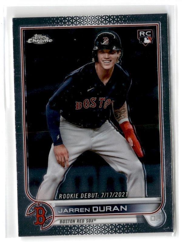 2022 Topps Chrome Update Jarren Duran #USC70 Rookie