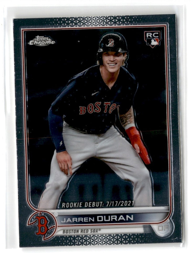 2022 Topps Chrome Update Jarren Duran