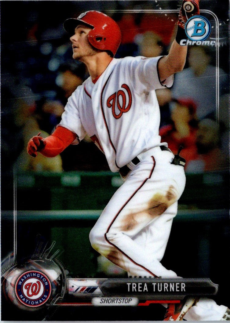 2017 Bowman Chrome Trea Turner