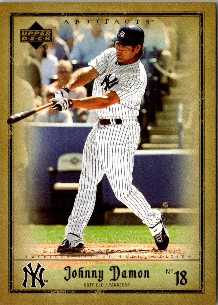 2006 Upper Deck Artifacts Johnny Damon