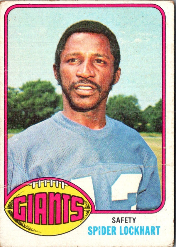 1976 Topps Spider Lockhart #27 NR-MT