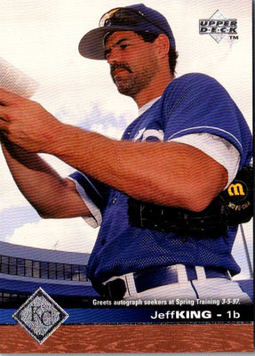 1997 Upper Deck Jeff King #539