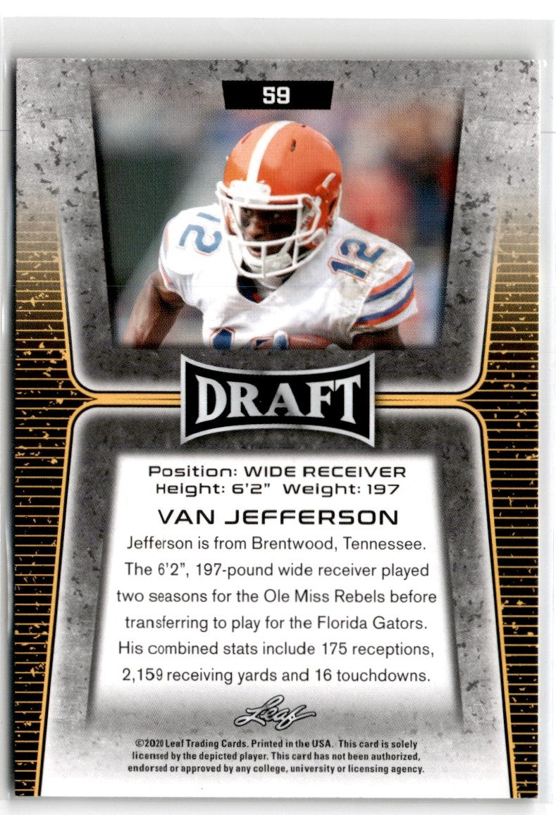 2020 Leaf Draft Van Jefferson