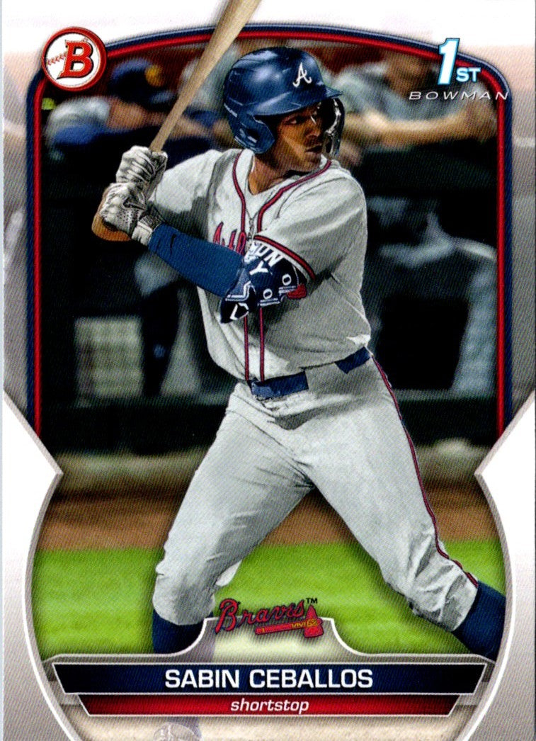 2023 Bowman Draft Sabin Ceballos