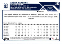 2023 Topps Austin Meadows #252
