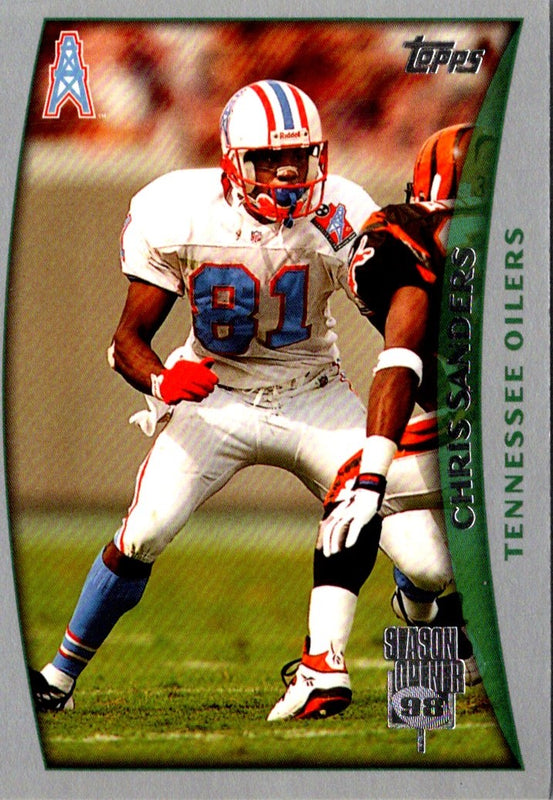 1998 Topps Season Opener Chris Sanders #75