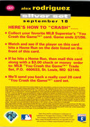 1995 Collector's Choice You Crash the Game Alex Rodriguez
