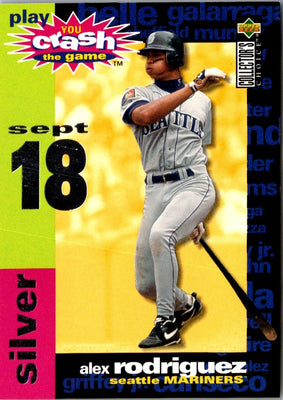 1995 Collector's Choice You Crash the Game Alex Rodriguez #CG17C