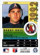 1992 O-Pee-Chee Premier Bobby Rose