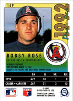 1992 O-Pee-Chee Premier Bobby Rose #169