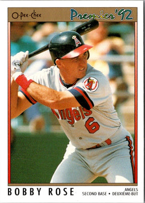 1992 O-Pee-Chee Premier Bobby Rose #169