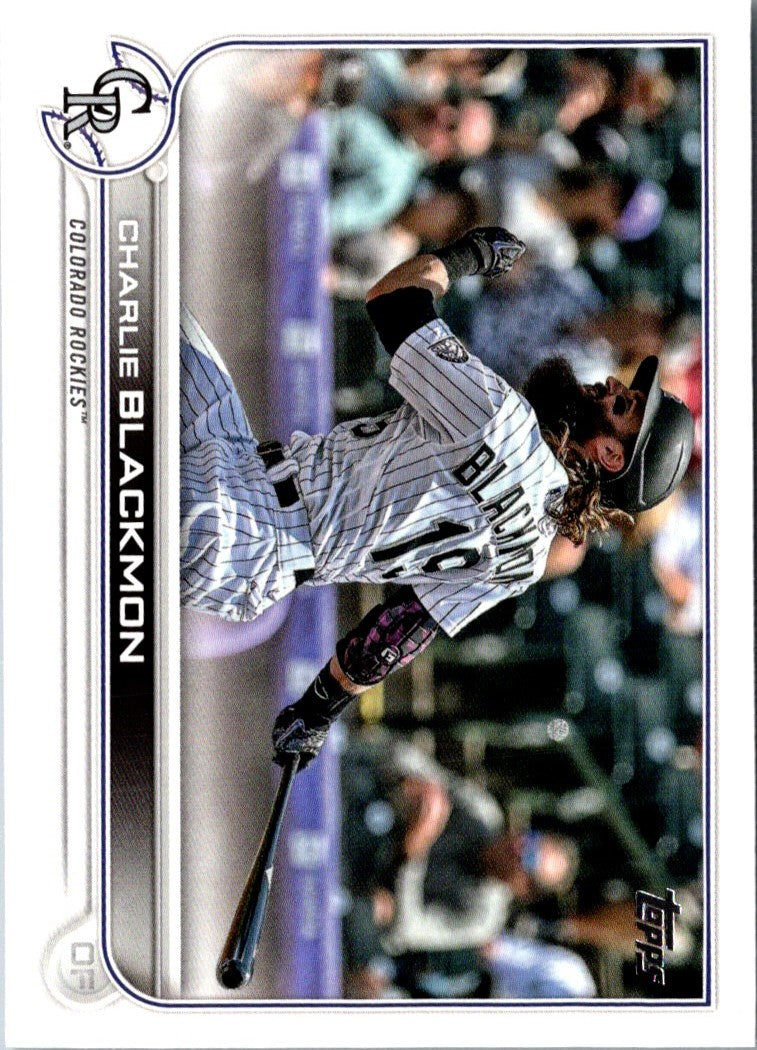 2022 Topps Charlie Blackmon