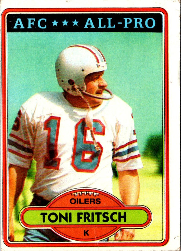 1980 Topps Toni Fritsch #165