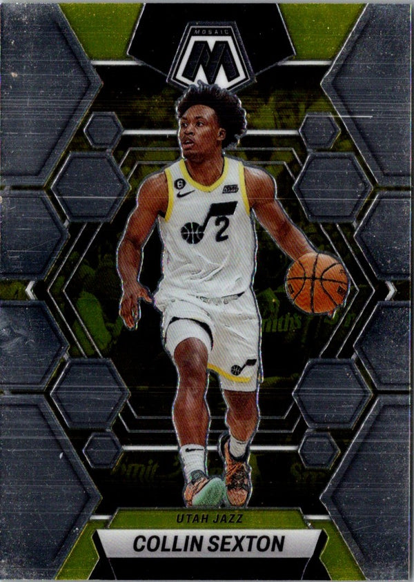 2022 Panini Mosaic Blue Collin Sexton #69