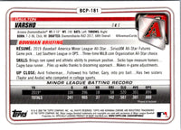 2020 Bowman Chrome Prospects Daulton Varsho #BCP-181