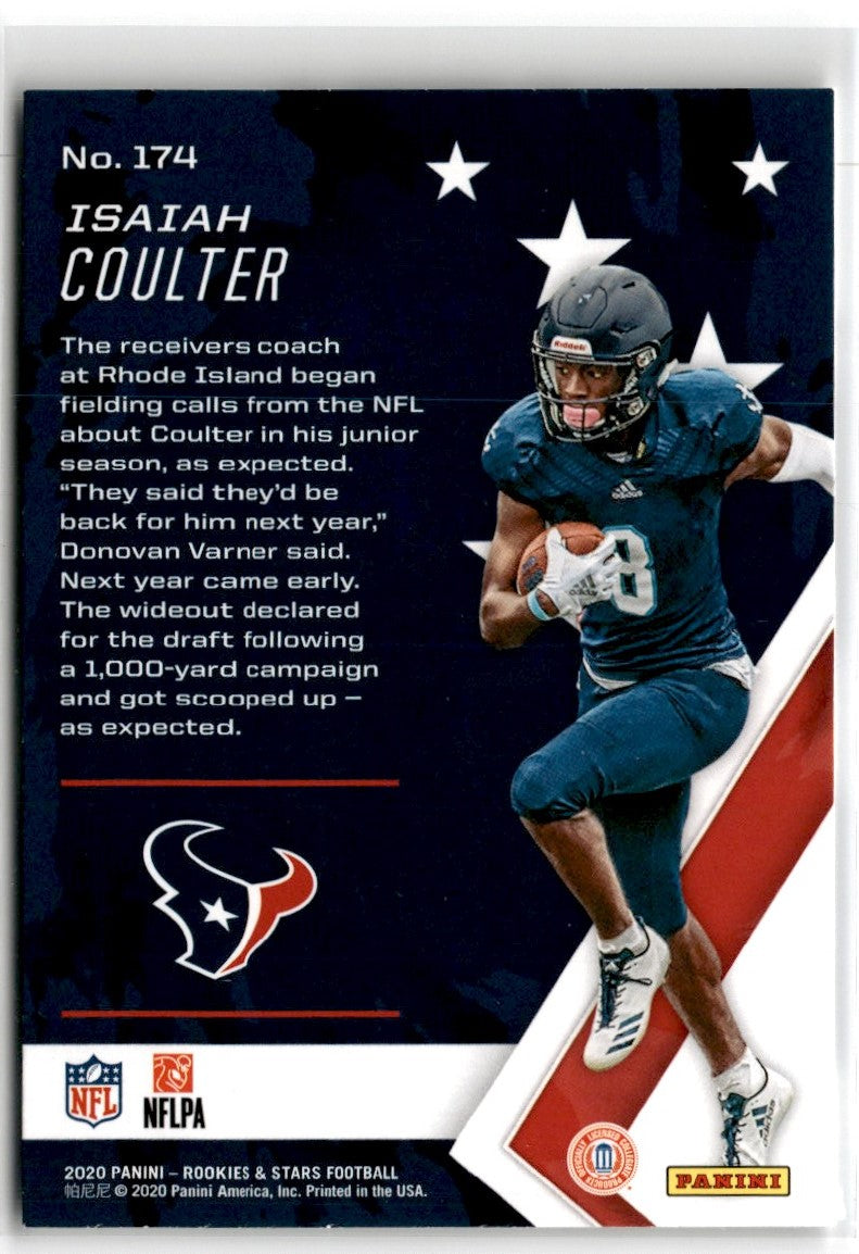 2020 Panini Rookies & Stars Isaiah Coulter