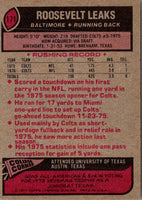 1977 Topps Roosevelt Leaks #171 Rookie NR-MT