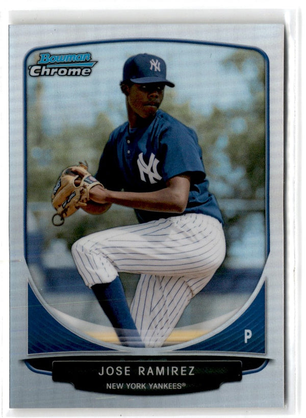 2013 Bowman Chrome Prospects Refractors Jose Ramirez #BCP37 /500 Refractor