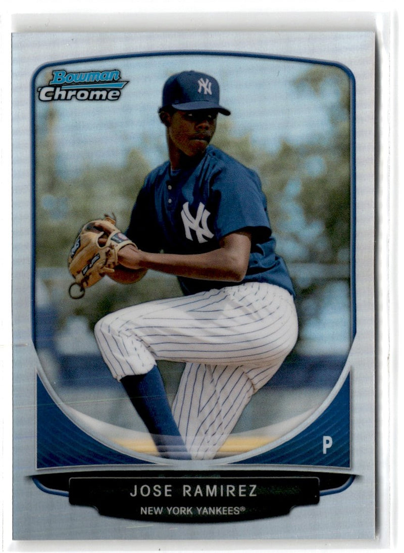 2013 Bowman Chrome Prospects Refractors Jose Ramirez