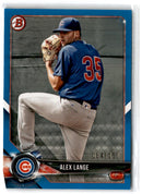 2018 Bowman Prospects Blue Alex Lange