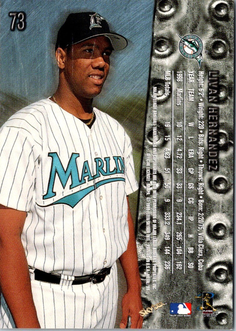 1999 Metal Universe Livan Hernandez