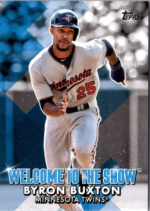 2022 Topps Welcome to the Show Blue Byron Buxton #WTTS-34