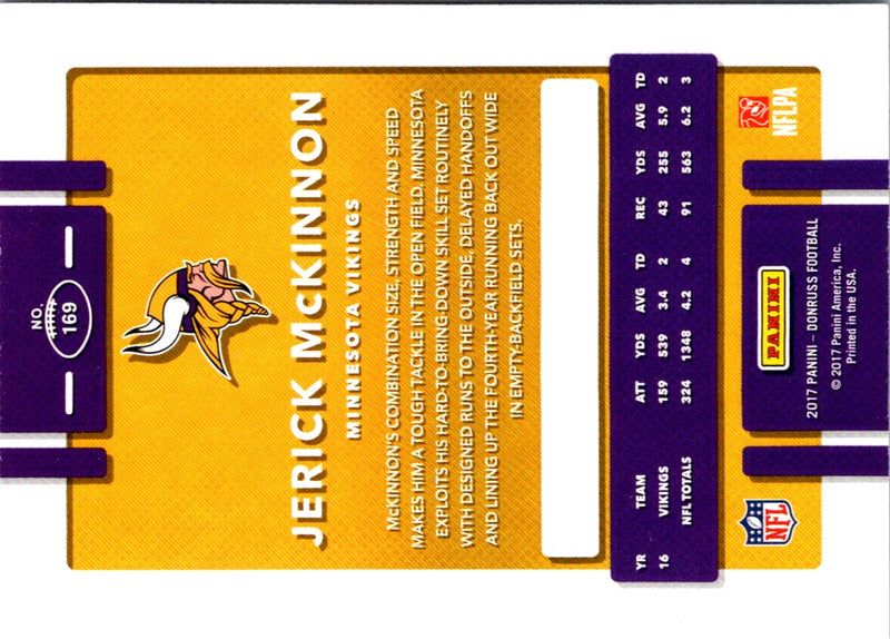 2017 Donruss Jerick McKinnon