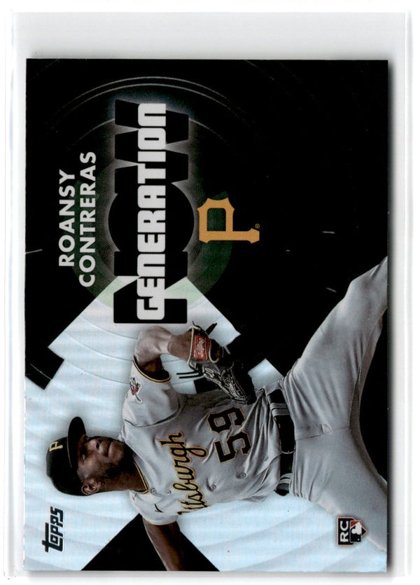 2022 Topps Update Generation Now Roansy Contreras #GN-88