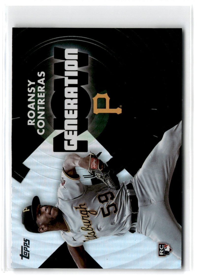 2022 Topps Update Generation Now Roansy Contreras