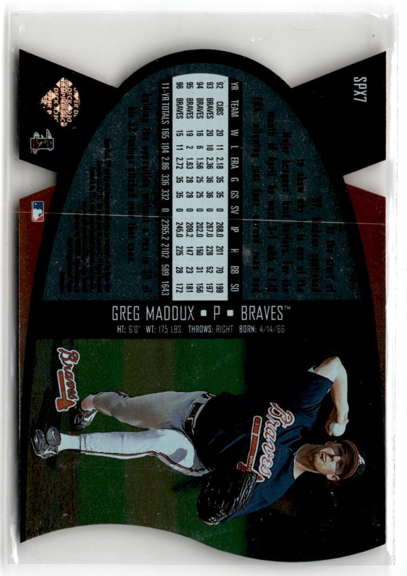 1997 SPx Greg Maddux