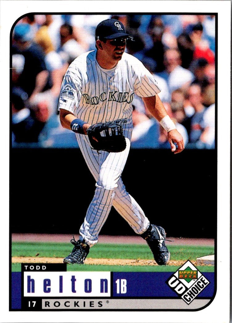 1999 UD Choice Todd Helton