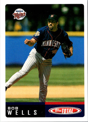 2002 Topps Total Bob Wells #341