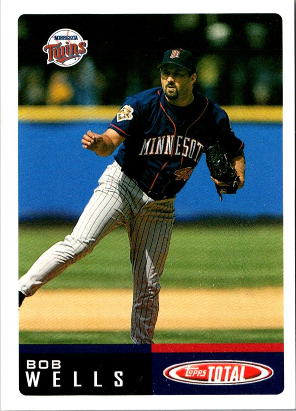 2002 Topps Total Bob Wells #341