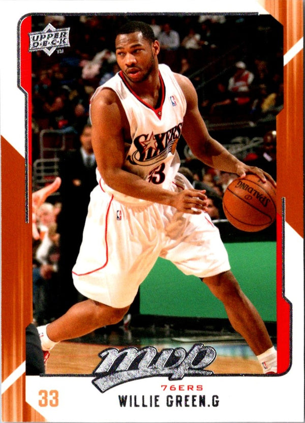 2008 Upper Deck MVP Willie Green #120