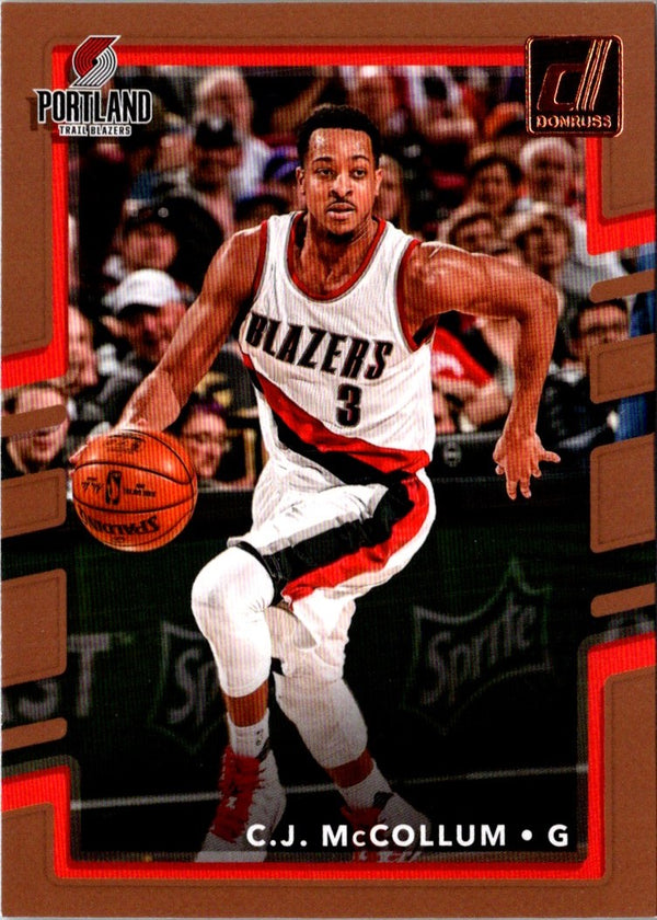 2017 Donruss C.J. McCollum #123