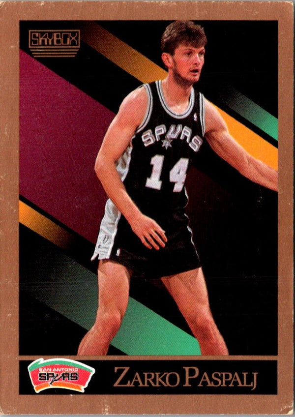 1990 SkyBox Zarko Paspalj #259