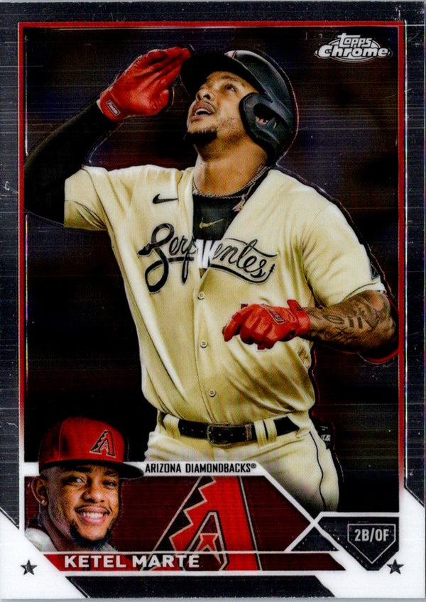 2023 Topps Chrome Ketel Marte #130